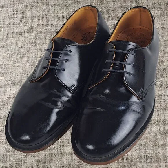 Dr. Martens Vintage 90s Black Leather Oxfords UK Made US 10 Punk Style Original Dr. Martens Punk Original Vintage Shoes for Men for sale | eBay main image 2